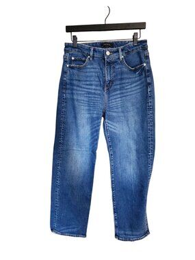 Ann Taylor High Rise Curvy Straight Leg Denim Jeans Womens size 4